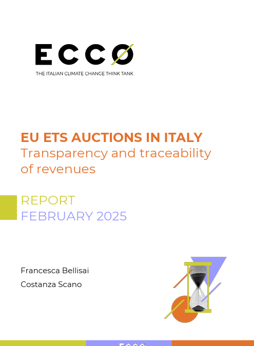 EU ETS Auctions in Italy: Transparency and traceability of revenues
