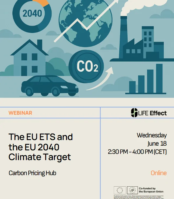 Carbon Pricing Hub: The EU ETS and the EU 2040 Climate Target