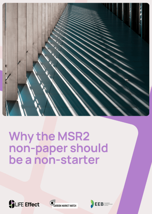 Why the MSR2 non-paper should be a non-starter